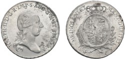 GIUSEPPE II D'ASBURGO-LORENA, monetazione di tipo lombardo (1780-1790) - Scudo 1783, Milano.