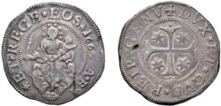 GENOVA - DOGI BIENNALI (III Fase, 1637-1797) - Scudo 1664, AB.