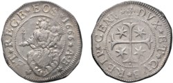 GENOVA - DOGI BIENNALI (III Fase, 1637-1797) - Scudo 1666, AB.