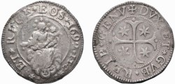 GENOVA - DOGI BIENNALI (III Fase, 1637-1797) - Scudo 1692, ITC.