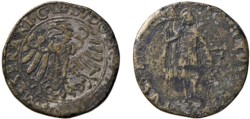 MESSERANO - Interessante falso d'epoca di testone.