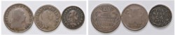 NAPOLI - FERDINANDO IV, Re di Napoli e Reali presidi toscani (1759-1816) - Lotto di 3 monete.
