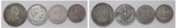 GERMANIA - VARI STATI (XVIII-XIX sec.) - Lotto di 4 monete di grande modulo.