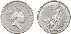 GRAN BRETAGNA - ELISABETTA II (1952-2022) - 2 Pounds 2023, Britannia.