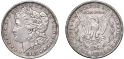 STATI UNITI D'AMERICA - Dollaro Morgan 1882, SSZ.