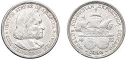 STATI UNITI D'AMERICA - Half Dollar 1893.