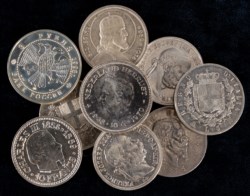 VARI STATI EUROPEI (Italia, Monaco, Olanda, Russia, Ungheria) - Lotto 9 monete.