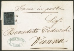 Antichi Stati Italiani - Parma - Lettera per l'Austria