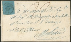 Antichi Stati Italiani - Sardegna - Lettera con c.20 azzurro (5)