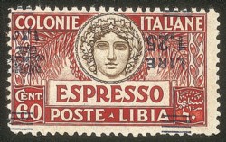 Colonie - 1927 - 1,25 lire su 60 cent (12b varietà)