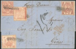 Antichi Stati Italiani - Napoli - Lettera da Napoli 23 febbraio 1859