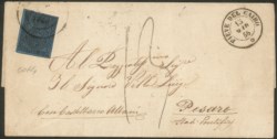 Antichi Stati Italiani - Parma - Lettera spedita da PARMA 12 MARZO 1856