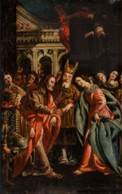 Piedmontese school (?) of the 17th century - The Marriage of the Virgin
