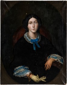 Italian school of the second half of the 19th century - Portrait of a woman