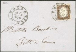 Antichi Stati Italiani - Sardegna - Lettera da Follonica