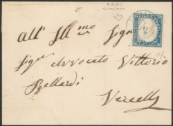 Molto ben marginato - Savona 11.5.56 - impressione difettosa in alto a destra - ex coll. Provera - Raybaudi