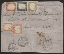 Antichi Stati Italiani - Sardegna - Destinazioni - Lettera per il Perù