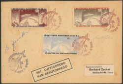 Europa e Oltremare - Germania - Esperimenti di Posta Razzo 28.1.34