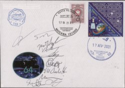 Collezione Spazio - Stazione Spaziale Internazionale - Missioni congiunte - 2021 - Spedizione 64 - distacco Soyuz MS - 17/155