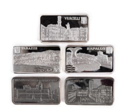 999 pure silver ingots