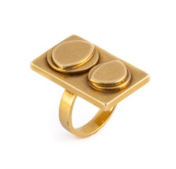 Ideo Pantaleoni, sculpture ring, 1968