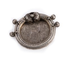 Silver ashtray, Egypt, 20th century