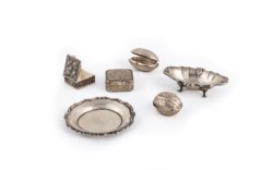 Mixed lot in silver, Italy, 20th century