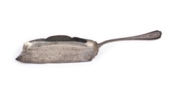 Reed & Barton, dessert serving spoon, United States, 20th century
