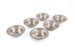 R. Miracoli & F., silver bowls, Italy, 20th century