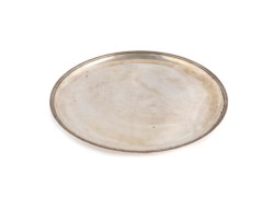 Silver tray, Italy, 20th century