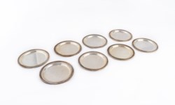 Eight bread plates, Italy, 20th century