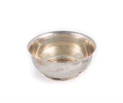 Silver bowl, Italy, 20th century