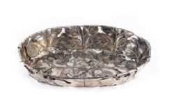 Silver basket, Italy, 20th century