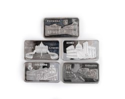 999 pure silver ingots