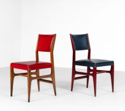 Pair of 601 armchairs