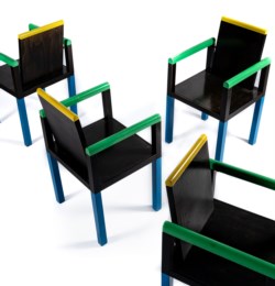 Set of four Palace chairs