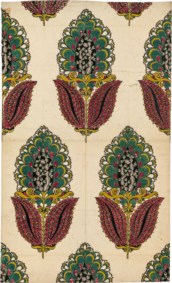 Studio di pattern decorativo a grandi calici