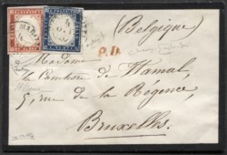 Antichi Stati Italiani - Sardegna - Bustina (16A + 15Aa)