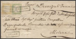 Antichi Stati Italiani - Sardegna - Lettera (17Aa + 13Be)