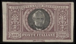 Italia - Regno - Manzoni 5 lire (156d)