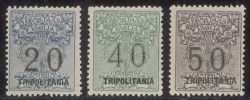 Colonie - Tripolitania - 1924 - Segnatasse Vaglia (1/6)