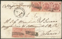 Antichi Stati Italiani - Napoli - Lettera da Napoli 19 APR.1860