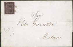 Antichi Stati Italiani - Parma - Lettera da PARMA 2 LUGLIO del 1853