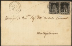 Antichi Stati Italiani - Toscana - Bellissima coppia del 1 quattrino nero (10)