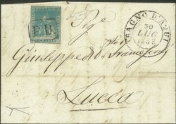 Antichi Stati Italiani - Toscana - Annullamenti - Bagno d'Aqui (doppio cerchio) + PD in cartella (P.ti 13)