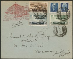 Regno - Vittorio Emanuele III - Medaglie al Valore 25 cent + 75 cent + 80 cent Posta Aerea (74 + 76/77)