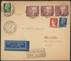 Regno - Vittorio Emanuele III - Impero 3 lire Posta Aerea (115)