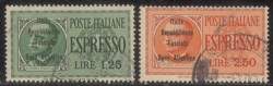 Emissioni Locali - Base Atlantica - 1943 - Non Emessi - Due serie degli Espressi (Regno 15/16)