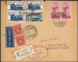 Trieste  - Trieste AMG FTT - Coppia del 30 lire Posta Aerea (24)