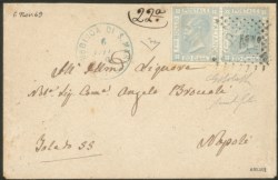 San Marino - Preocursori - Precursori - Bustina annullata S. Mno (losanghe nero) del 6.11.69